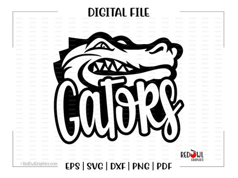 Gator Svg, Gators Svg, Gator, Gators, Clipart, Gator Mascot, Htv, Svg, Dxf, Eps, Png, Pdf ...