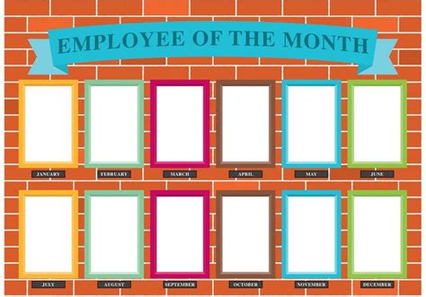 Employee of the Month Wall