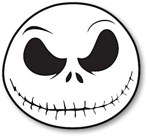 Jack Skellington Face transparent PNG - StickPNG