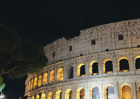 Colosseum At Night