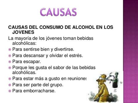 Alcohol y drogas en los adoslecentes: CAUSAS DEL CONSUMO DE ALCOHOL EN ...