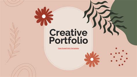 Creative Portfolio PowerPoint Template Preview_1 - Prezentr