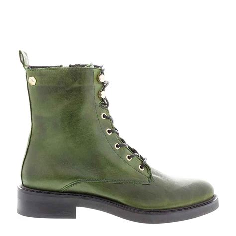 Carl Scarpa Roux Green Leather Lace Up Ankle Boots | Jarrold, Norwich