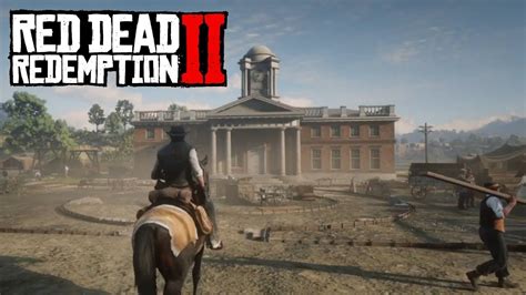 Red Dead Redemption 2 - Exploring Blackwater - YouTube