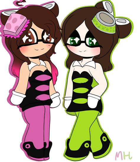 [Collab] Squid Sisters cosplay by Megkitura on DeviantArt