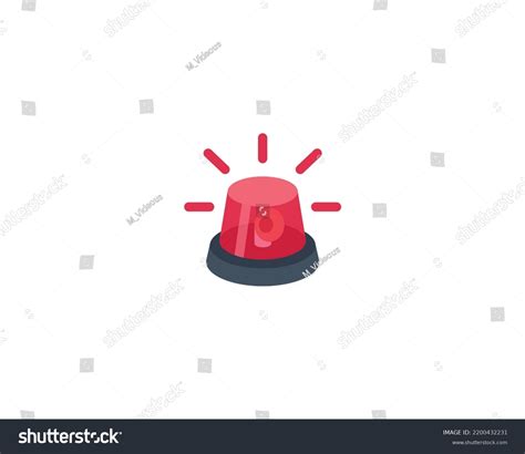 Siren Vector Isolated Emoji Icon Siren Stock Vector (Royalty Free) 2200432231 | Shutterstock