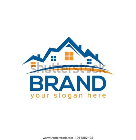 Apartment Logo Vector Flat Logo Design Stock Vector (Royalty Free) 1016802496