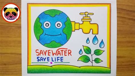 World Water Day Drawing Save Water Save Life Drawing Save Water | Porn Sex Picture