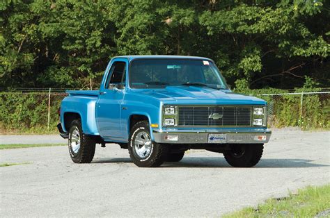 1982, Chevrolet, C10, Truck, Cars, Pickup, Blue Wallpapers HD / Desktop ...