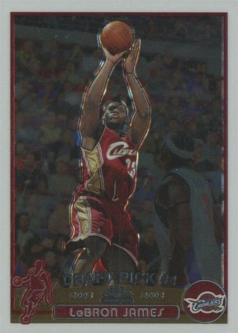 2003 Topps Chrome LeBron James #111 Basketball - VCP Price Guide