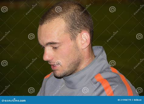 Wesley Sneijder editorial stock image. Image of action - 21998779