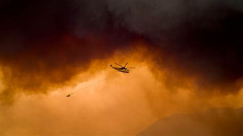 Southern California Town Evacuated as San Bernardino Wildfire Spreads