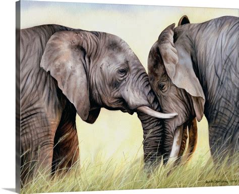 African elephants Wall Art, Canvas Prints, Framed Prints, Wall Peels | Great Big Canvas