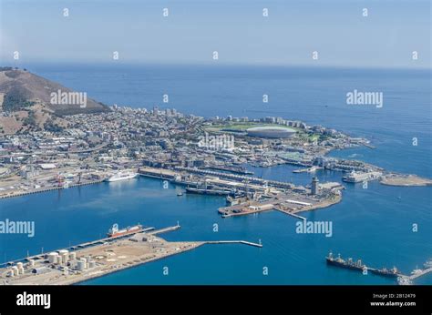 Aerial view, view of Cape Town, Western Cape, South Africa, Africa Stock Photo - Alamy