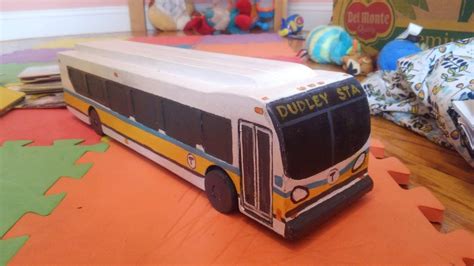 Custom Wooden MBTA Flyer Bus Toy - Etsy