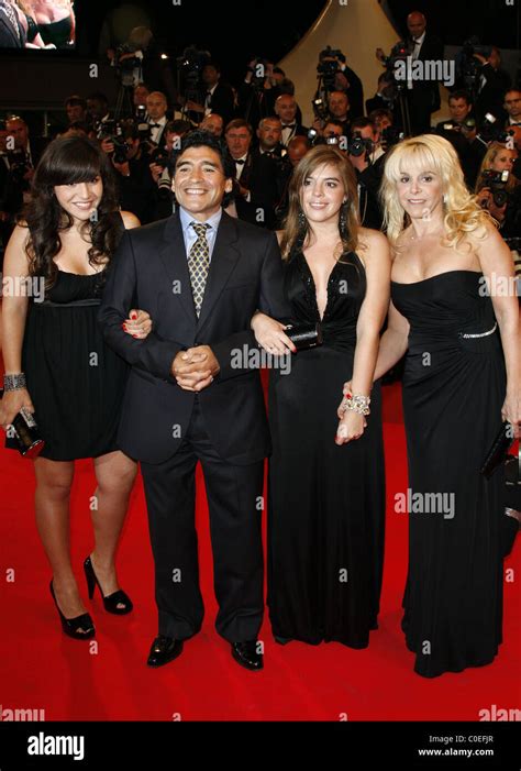 Diego Maradona and his family The 2008 Cannes Film Festival - Day 8 ...