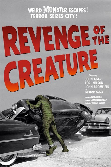 Revenge of the Creature (1955) - Posters — The Movie Database (TMDb)