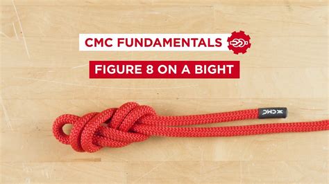 How to Tie a Figure 8 on a Bight // CMC Fundamentals: Learn Your Knots - YouTube