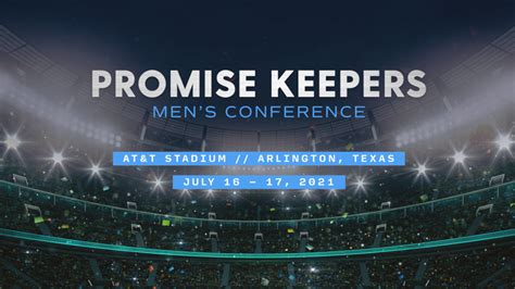 Promise Keepers to Host July Gathering in Dallas After COVID Canceled ...