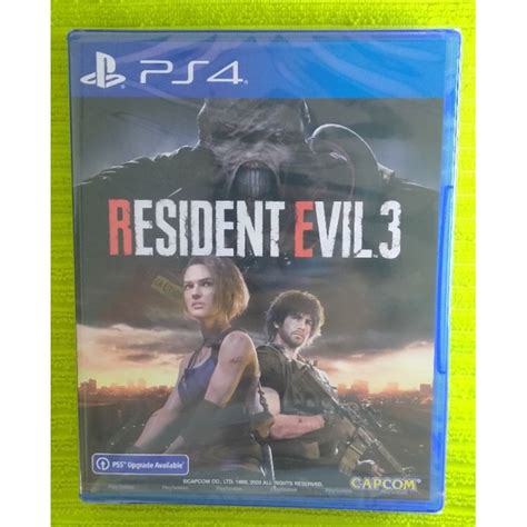 Resident Evil 3 Remake PS4 R3 (Sealed) Free Upgrade PS5 Digital Version ...