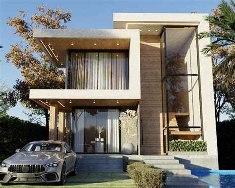 ArtStation - Modern villa design - exterior design