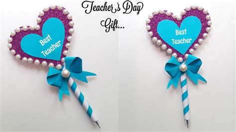 Easy Beautiful Teacher's Day Gift Idea 2022 • How to make teachers day ...