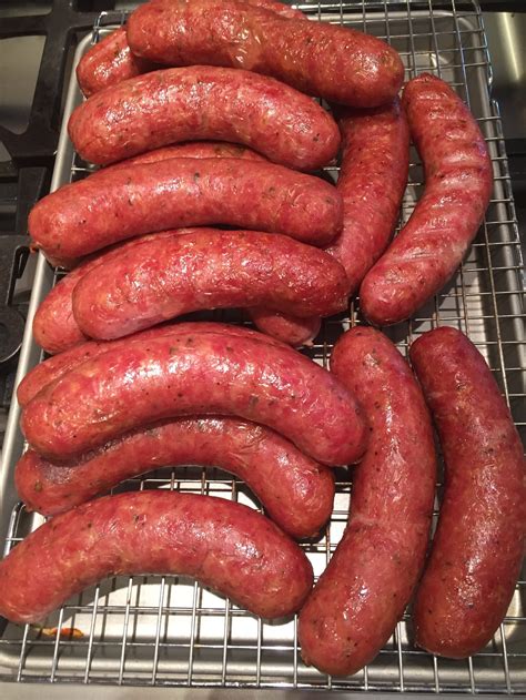 Smoked Polish Sausage — Big Green Egg - EGGhead Forum - The Ultimate ...