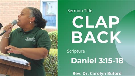 Pastor Appreciation Sermon Title Clap Back - YouTube