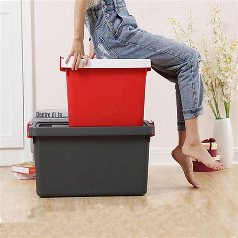 Four Sizes Plastic Multifunctional Vehicle Storage Box Container...