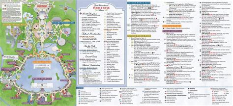 Updated Epcot Guide Map Showcases Future Projects (Space 220, PLAY! Pavilion, Cosmic Rewind, New ...