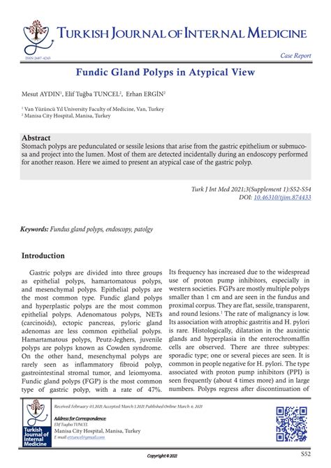 (PDF) Fundic gland polyps in atypical view