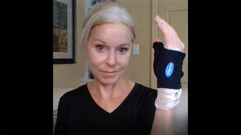 Post op week 5 after thumb (CMC) joint arthroplasty and tendon transfer..PLUS a life hack - YouTube