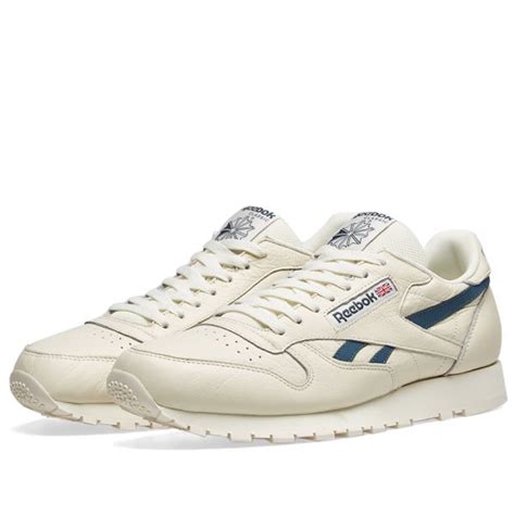 Reebok Classic Leather Vintage Classic White & Blue Hills | END. (US)