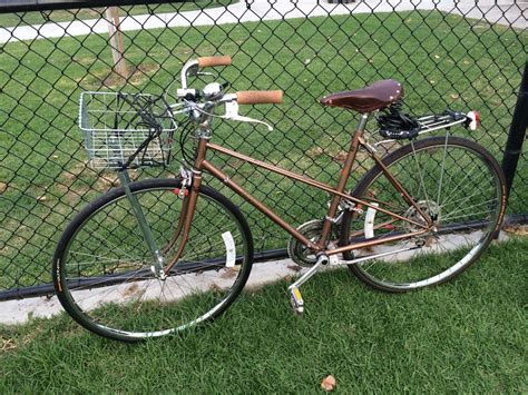 1980 Miyata Mixte 10-speed Miyata, Cargo Bike, Los Angeles California, Speed, Riding