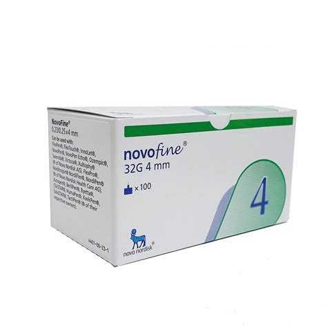 NovoFine 4mm (32G) 100s