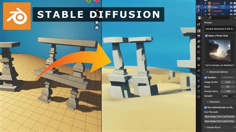 Amazing NEW AI Stable Diffusion For Blender, And It's FREE!! - YouTube
