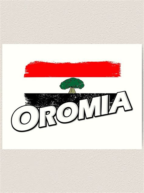 "Oromia Region flag" Art Print for Sale by PVVD | Redbubble