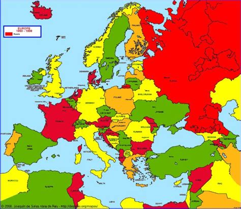 1990 Map Of Europe - Zip Code Map