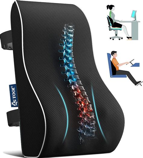 Lumbar Support Pillow for Office Chair Back Support Pillow for Car ...