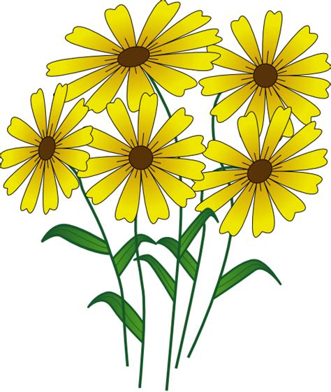 April Flowers Clip Art - ClipArt Best