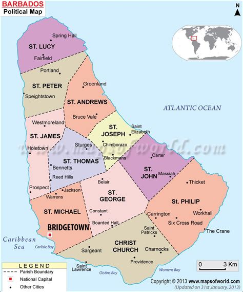 Map Of Barbados Resorts - Share Map