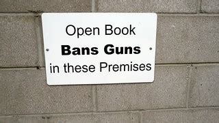 No guns allowed sign, Open Book Center, Minneapolis, MN.JP… | Flickr