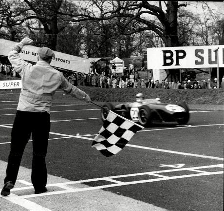 Innes Ireland Motor Racing Driver Crosses Editorial Stock Photo - Stock ...