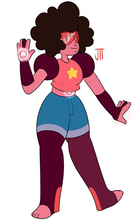 Cherry Quartz! Steven and Garnet fusion by anothergem on DeviantArt