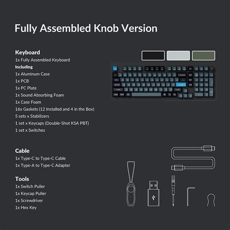 Keychron Q5 Pro Full Size Custom Keyboard RGB QMK Wireless | CandyKeys