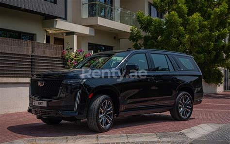 Rent a Cadillac Escalade Platinum Fully Loaded (Black), 2021 ID-03719 ...