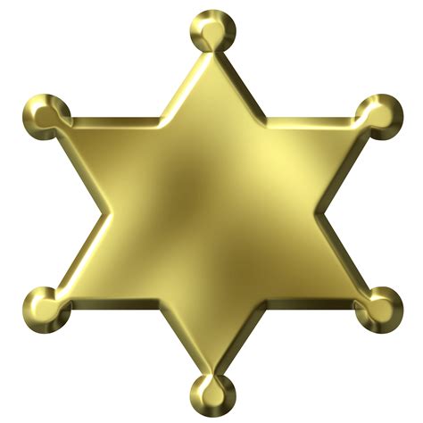 Sheriff Star Template - ClipArt Best