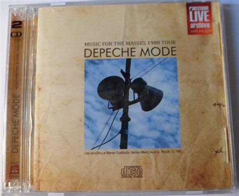 Depeche Mode - Music For The Masses 1988 Tour (CD) | Discogs