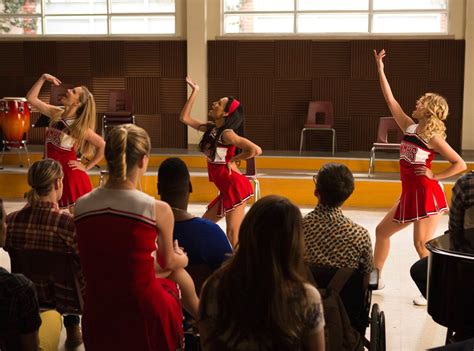 The Unholy Trinity Reunites! from Glee First Look Photos: The 100th Episode! | E! News