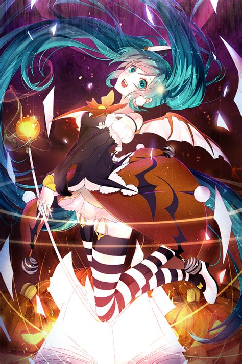 Halloween Miku by Nanatsuki-Jinko on DeviantArt